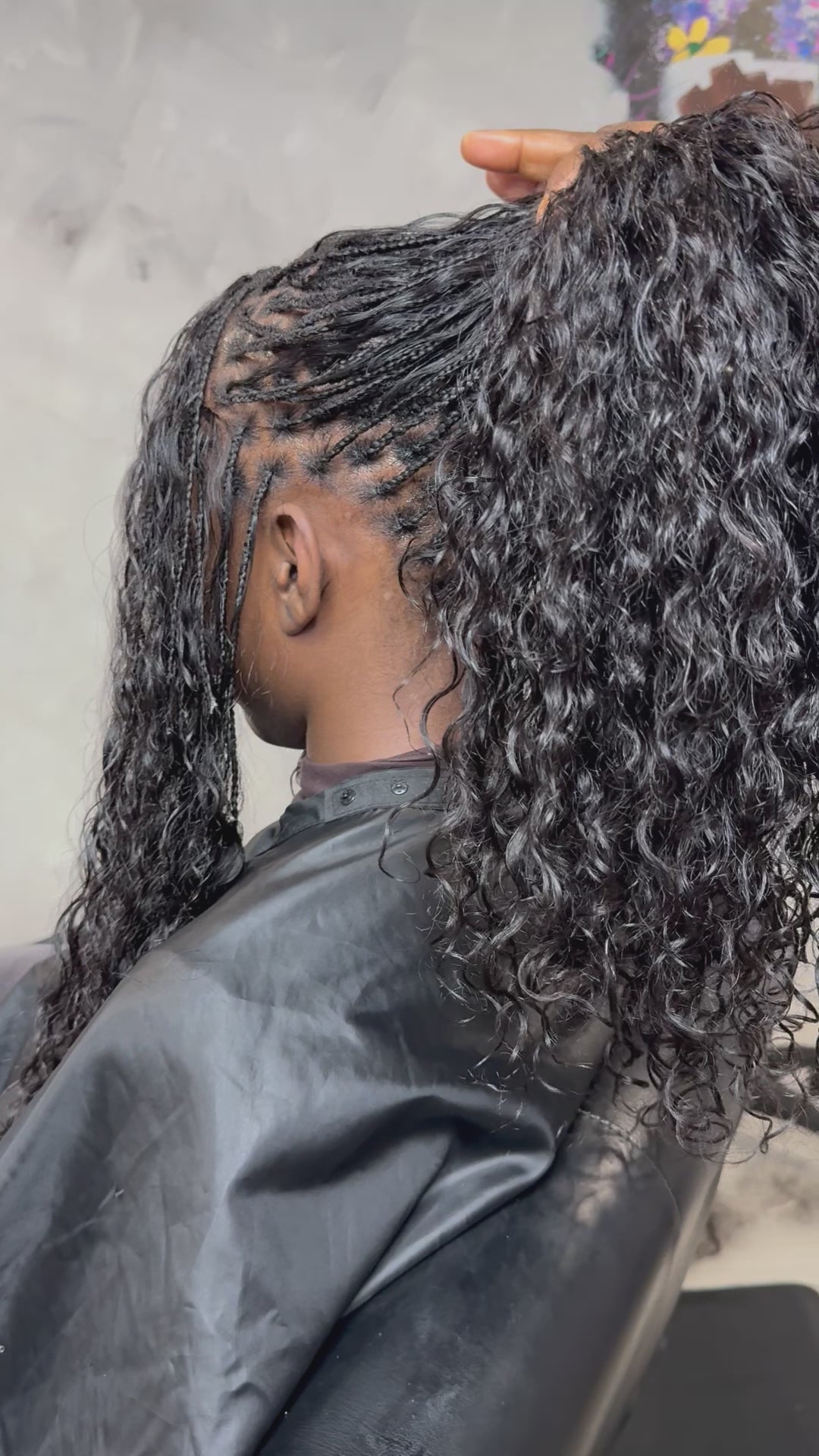 Wet and wavy
